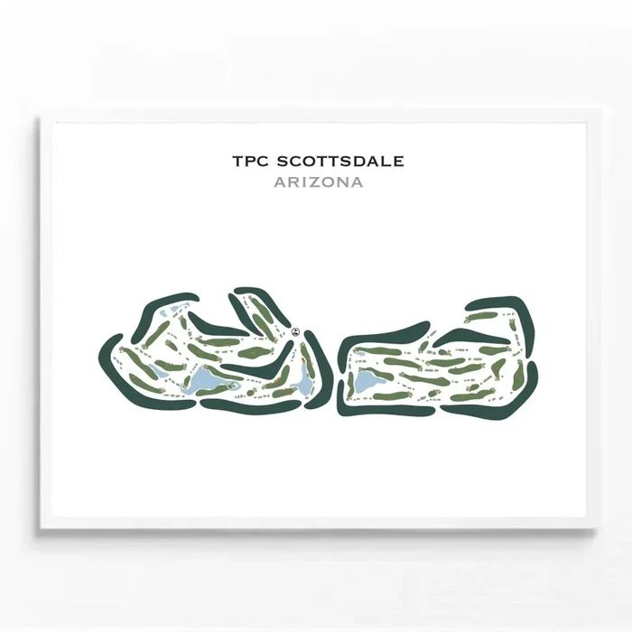 TPC Scottsdale, Arizona – Printed Golf Courses