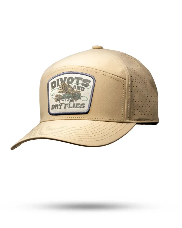 Tradesman Hat – Divots & Dry Flies – Sand