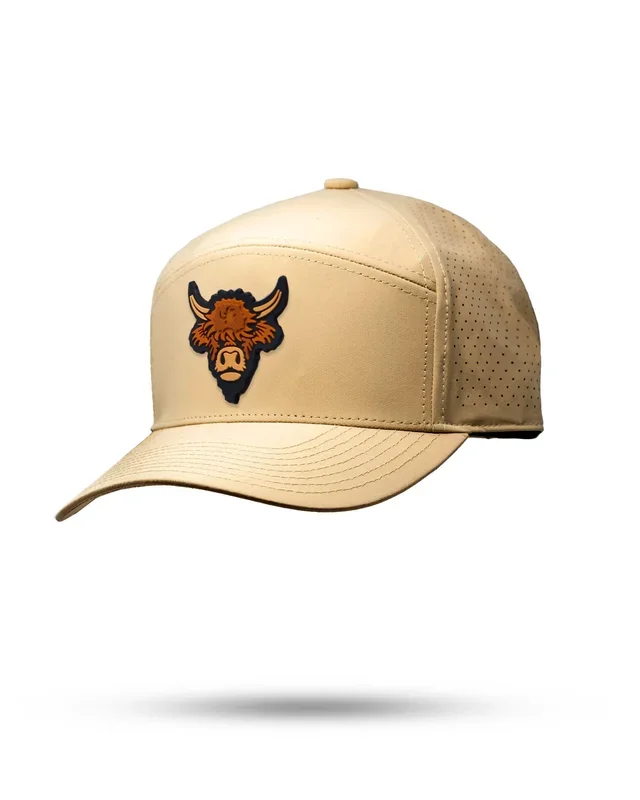 Tradesman Hat – Highland Cow – Sand