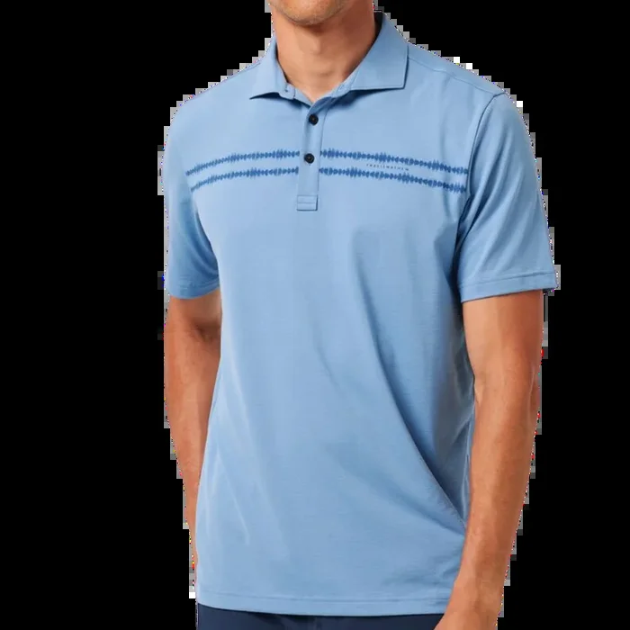 Travis Mathew Sunbeam Chest Stripe Men’s Polo