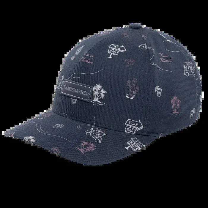 TravisMathew Drop In The Ocean Men’s Snapback Hat