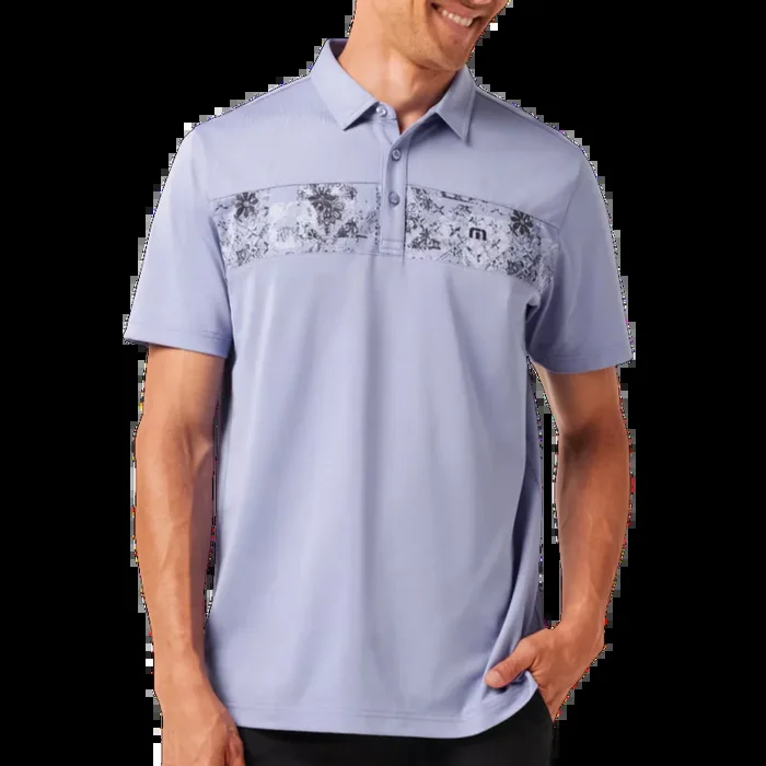 TravisMathew Good Good Chest Stripe Men’s Polo