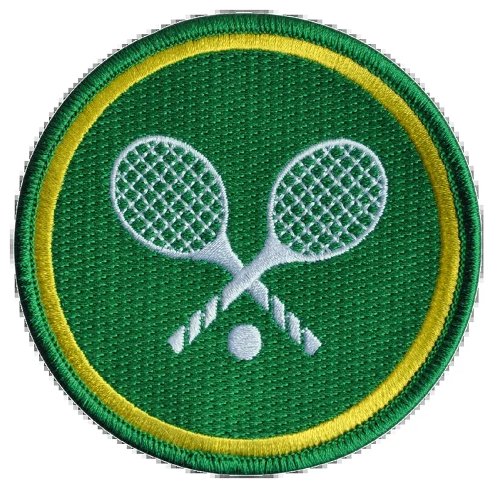 Trophy Club – Tennis Championship Embroidered Patch