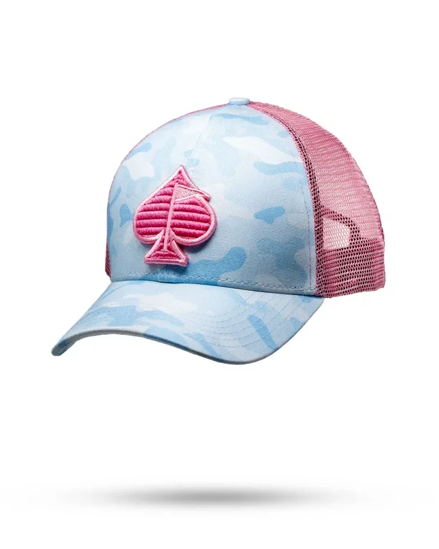 Trucker Hat – Cotton Candy Camo