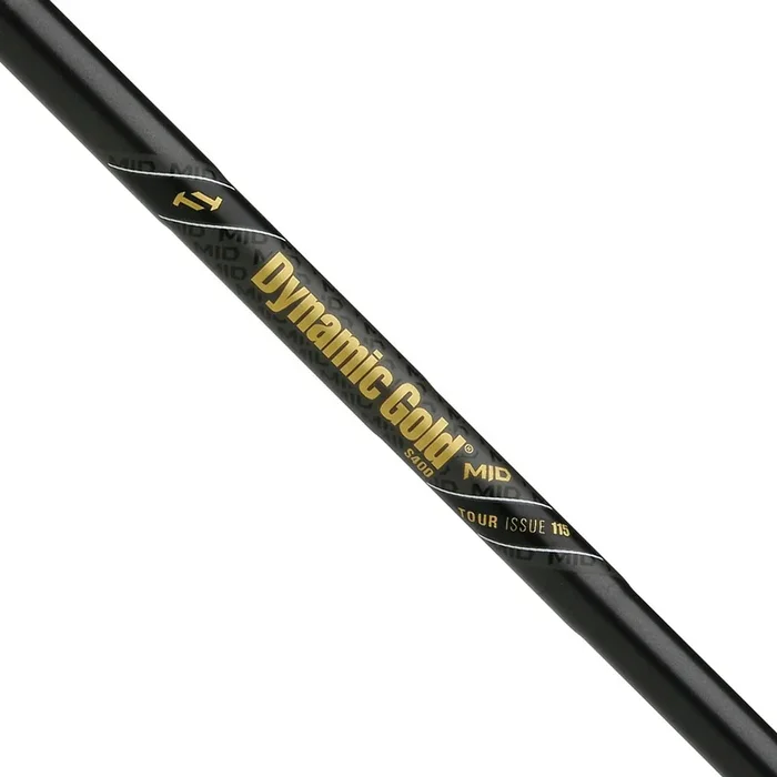True Temper Dynamic Gold Tour Issue 115 Mid Gunmetal .355″ Iron Shafts