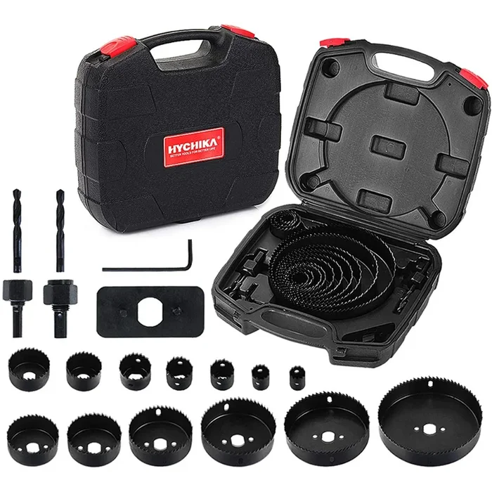 Ultimate Hole Dozer Saw Drill Bit Kit 19 pcs