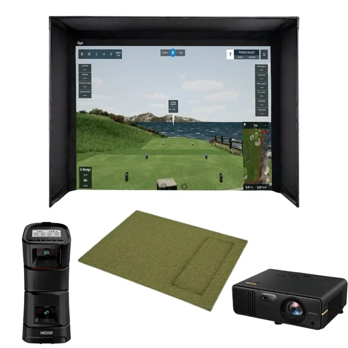 UNEEKOR EYE MINI – GSD Full Golf Simulator Package