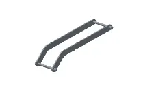 Upper Frame Drag Link for Blade Trio, Blade Quattro