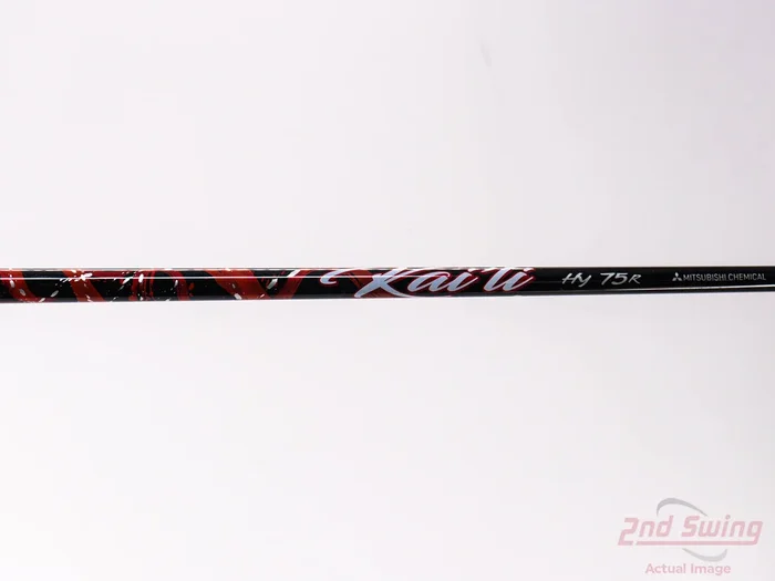 Used W/ TaylorMade LH Adapter Mitsubishi Rayon Kai’li Red 75g Hybrid Shaft Regular 39.5in (D-82440286098)