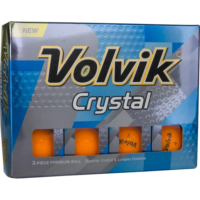 Volvik Crystal Neon Golf Balls