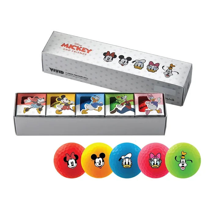 Volvik Disney Friends Golf Balls – 5 Ball Gift Pack