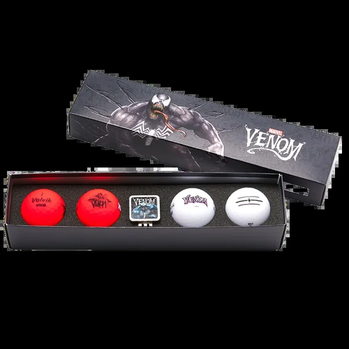 Volvik Marvel Venom Golf Ball Gift Set