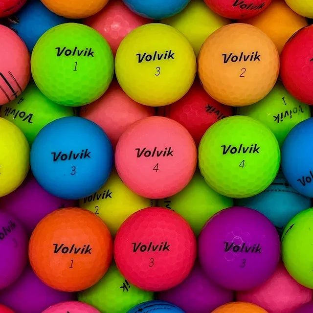 Volvik Vivid Matte Colors – 100 Count Bag