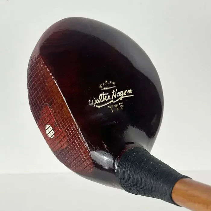Walter Hagen Brassie REG. 108 – Fancy Face – Hickory – Vintage 1920’s – Reset