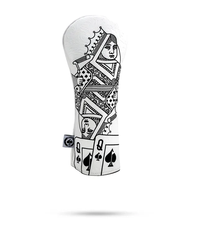 White Out Queen of Spades – Fairway Cover
