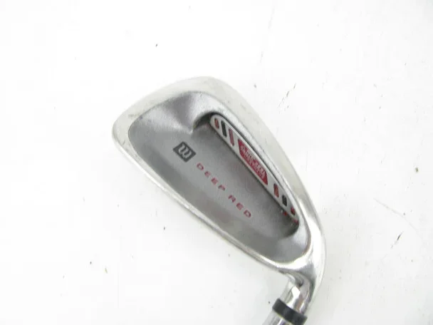 Wilson Deep Red 6 Iron Steel Stiff