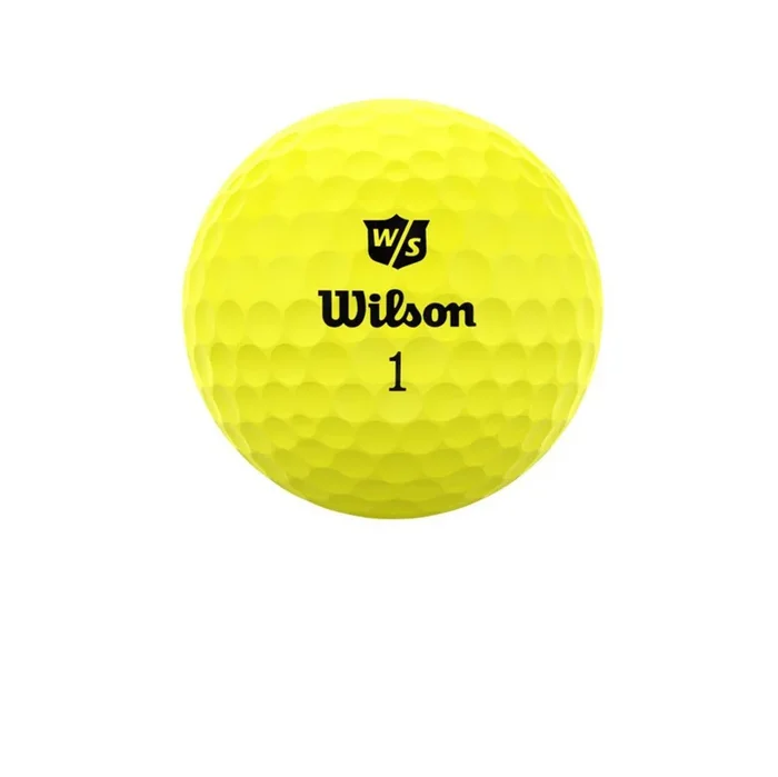 Wilson DUO Optix Golf Balls – Yellow