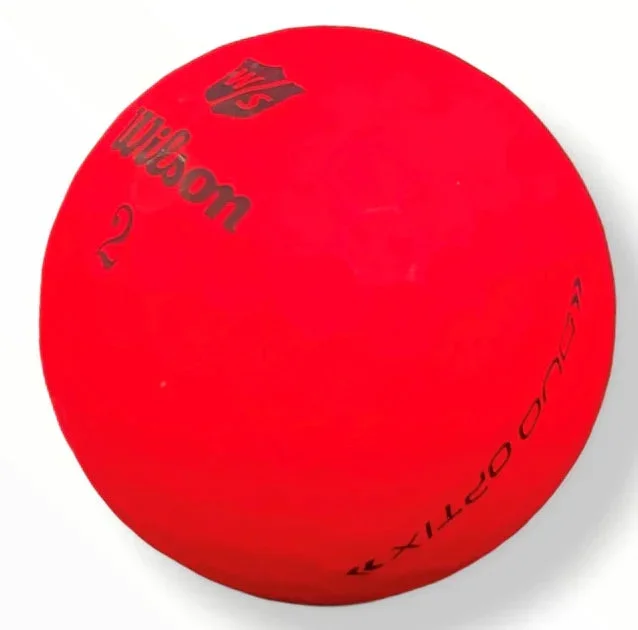 Wilson Duo Soft/Duo Optix Matte Red (1 Dozen)