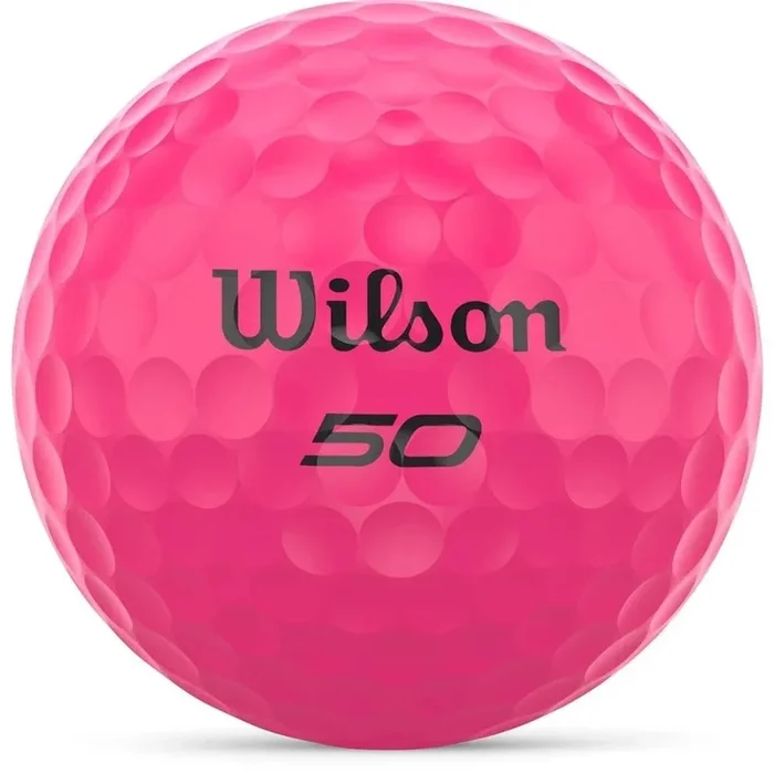 Wilson Fifty Elite Golf Balls – Pink