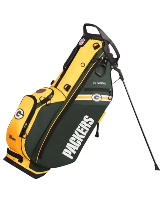 Wilson Green Bay Packers NFL Golf Bags – Stand & Cart