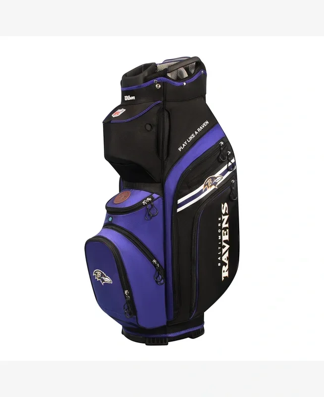 Wilson: NFL Cart Golf Bag – Baltimore Ravens