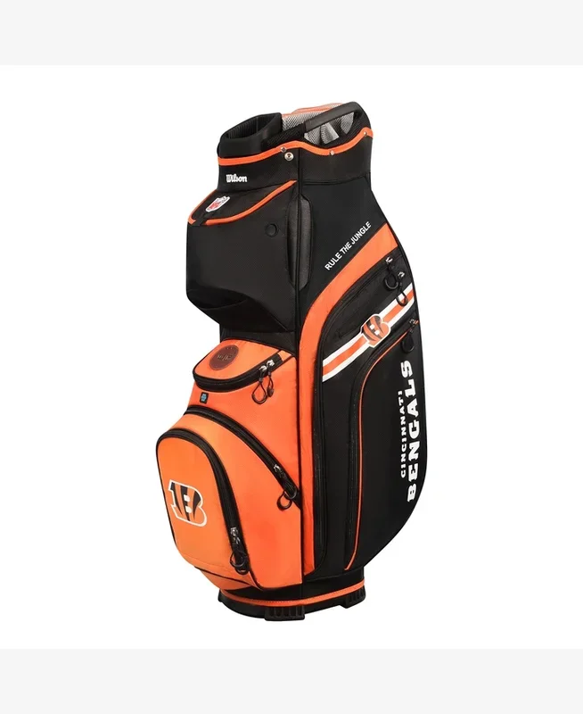 Wilson: NFL Cart Golf Bag – Cincinnati Bengals