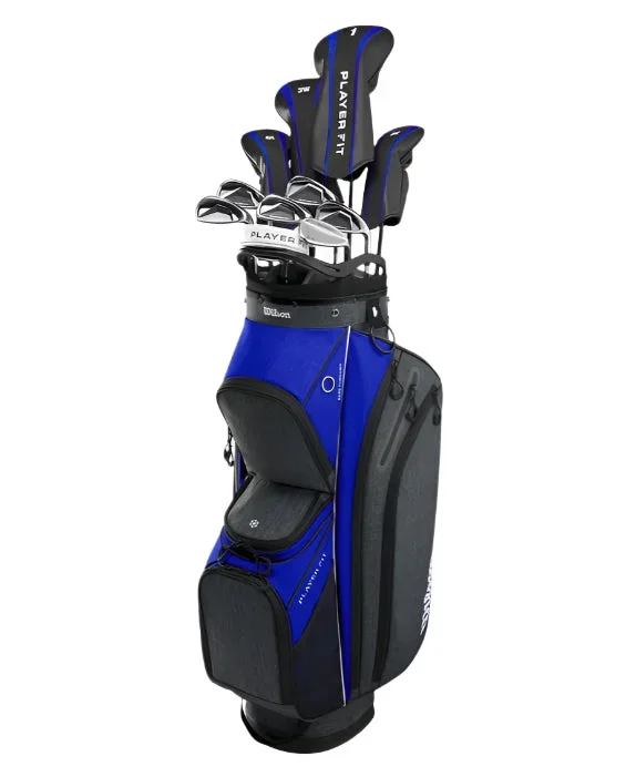 Wilson Player Fit Mens Complete Golf Set – Cart Bag