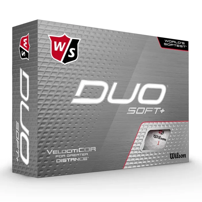 Wilson Staff Duo Soft+ Golf Balls – Dozen