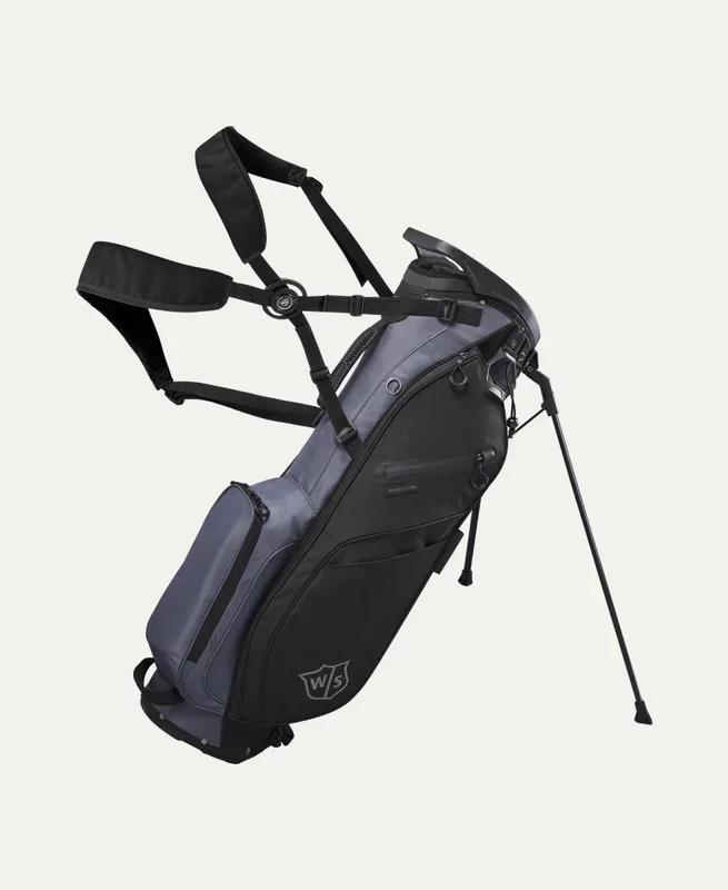 Wilson Staff EXO Lite Golf Stand Bag – Black / Charcoal