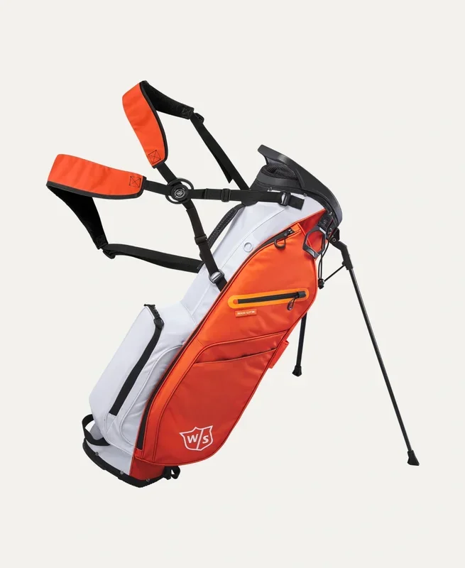 Wilson Staff EXO Lite Golf Stand Bag – Orange / Cream / Black