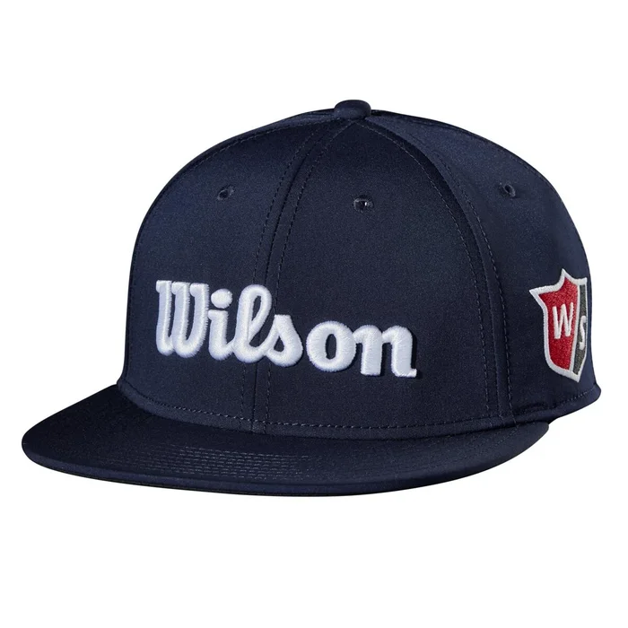 Wilson Staff Golf Flat Brim Tour Caps – Assorted Colors