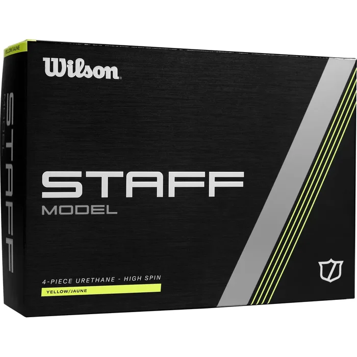 Wilson Staff Model Yellow Golf Balls