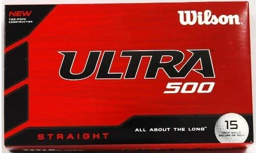 Wilson Ultra 500 Golf Balls 15 Pack