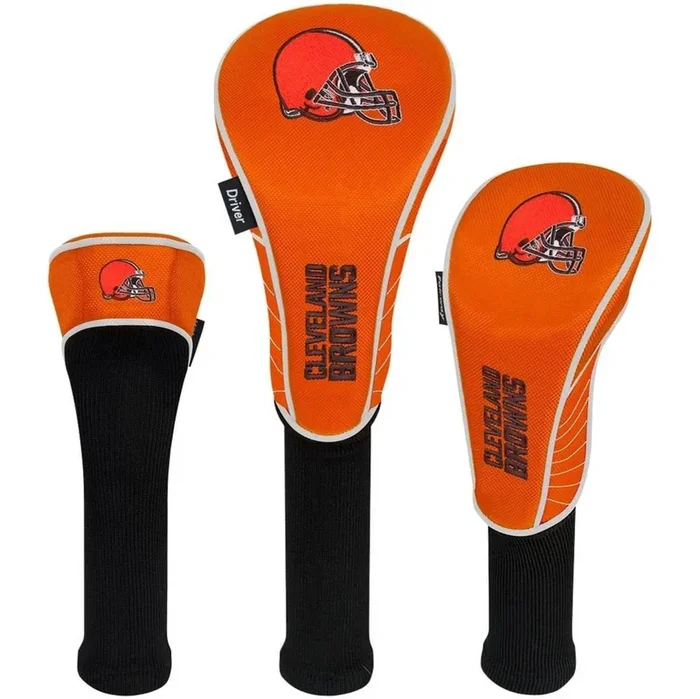 WinCraft Cleveland Browns Set of Three Headcovers