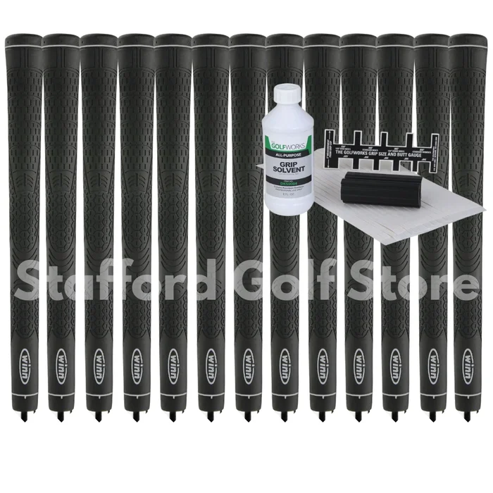 Winn D2R Golf Grips (13pcs) + Golf Regripping Kits