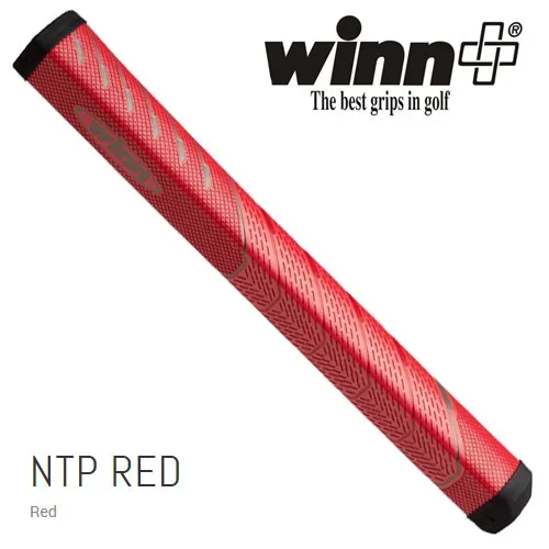 Winn NTP Red Pistol 1.10 Putter Grip – No Taper Pistol Midsize+