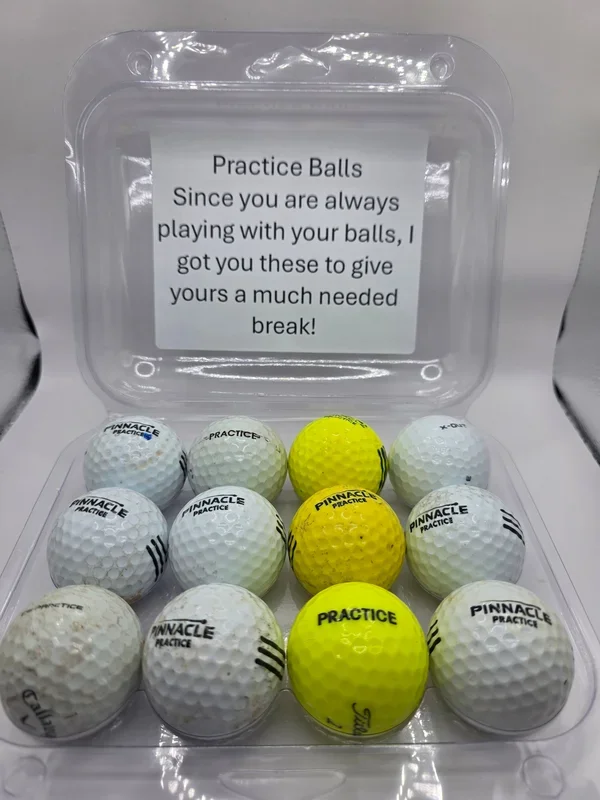 Wise Ass Saying – Practice Balls – 1 Dozen
