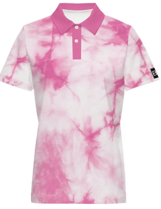 Women’s Classic Fit Tie-dye Stretch Polo