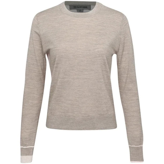 Women’s Color Block Merino Wool Sweater