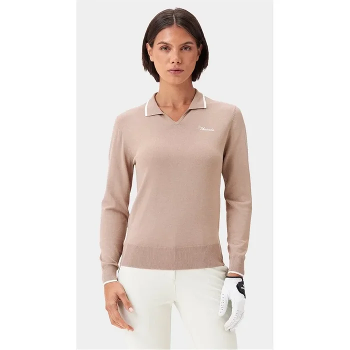 Women’s Ella Knit Long Sleeve Polo