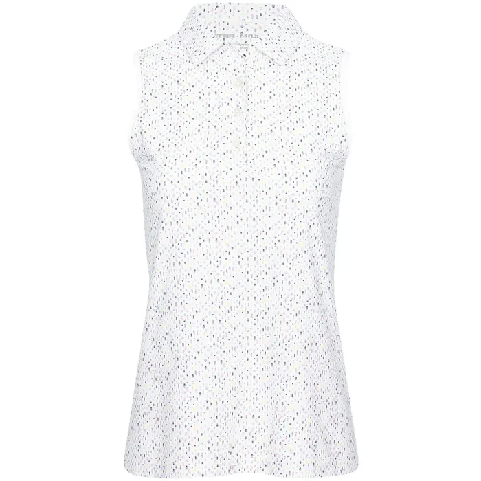 Women’s Final Touch Banded Sport Mesh Sleeveless Polo
