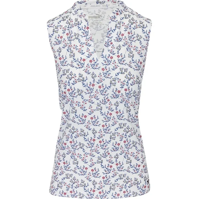 Women’s MATTR Micro Floral SL Golf Polo