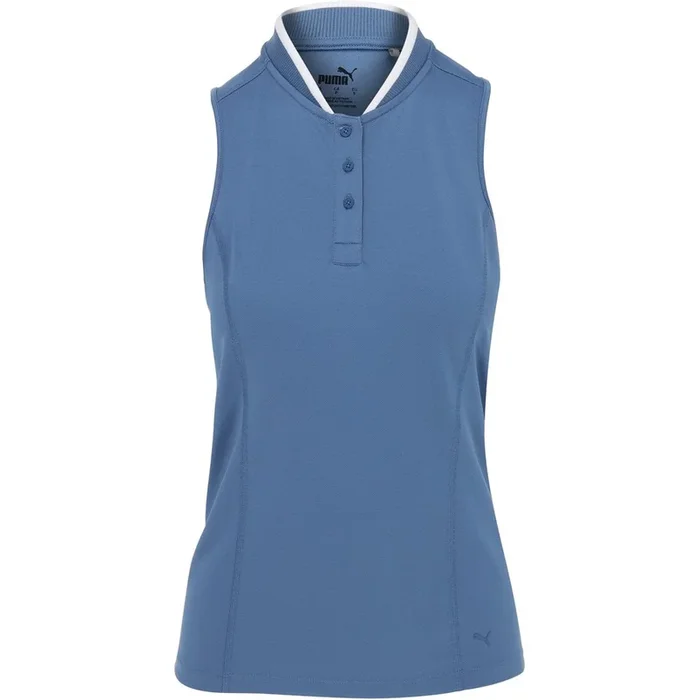 Women’s Range Pique Sleeveless Blade Collar Polo