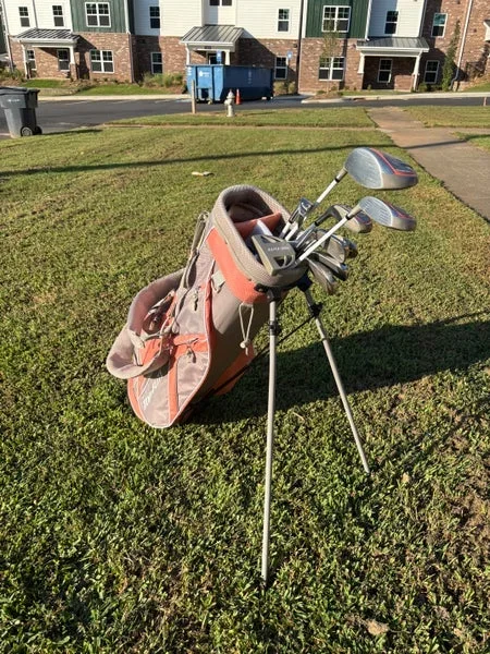 Women’s Top Flite Titanium 460cc Right Handed Clubs (Full Set) Ladies Flex 9 Pieces (Used)