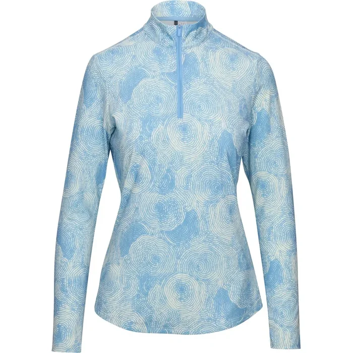 Women’s Ultimate365 Printed 1/4 Zip Mock Pullover