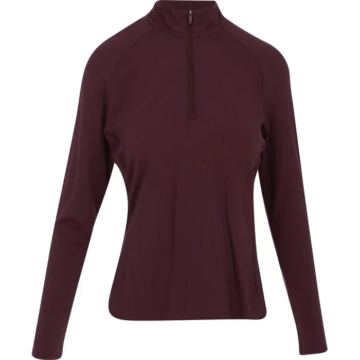 Women’s Ultimate365 Solid 1/4 Zip Mock Neck Pullover