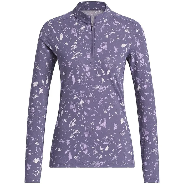 Women’s Ultimate385 Print 1/4 Zip Mock Neck Pullover