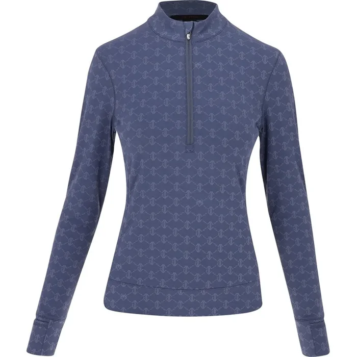 Women’s Wolf Links Jacquard Halley II 1/4 Zip Midlayer
