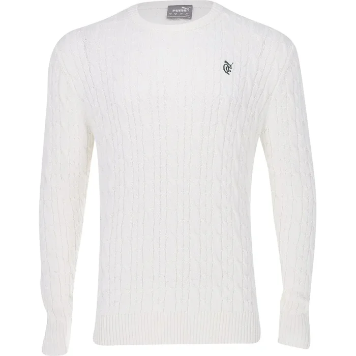 x Quiet Golf Cable Knit Sweater