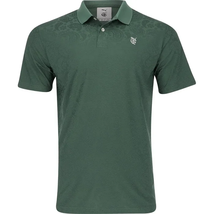 x Quiet Golf Jacquard Paisley Polo